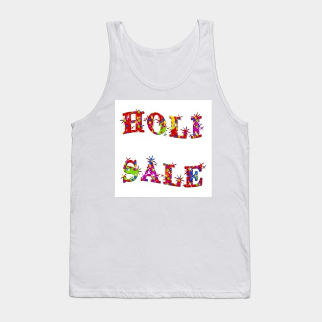 Happy Holi Tank Top by ikshvaku